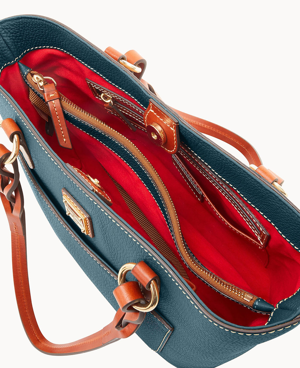 Pebble Grain Small Gretchen Tote - Image 38