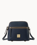 Sorrento Zip Domed Crossbody - Navy