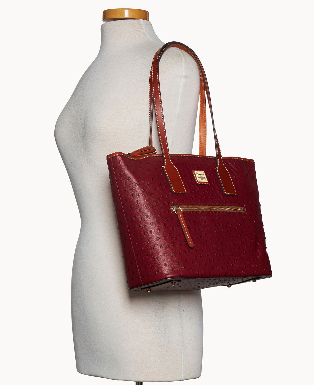 Ostrich Small Tote - Image 8