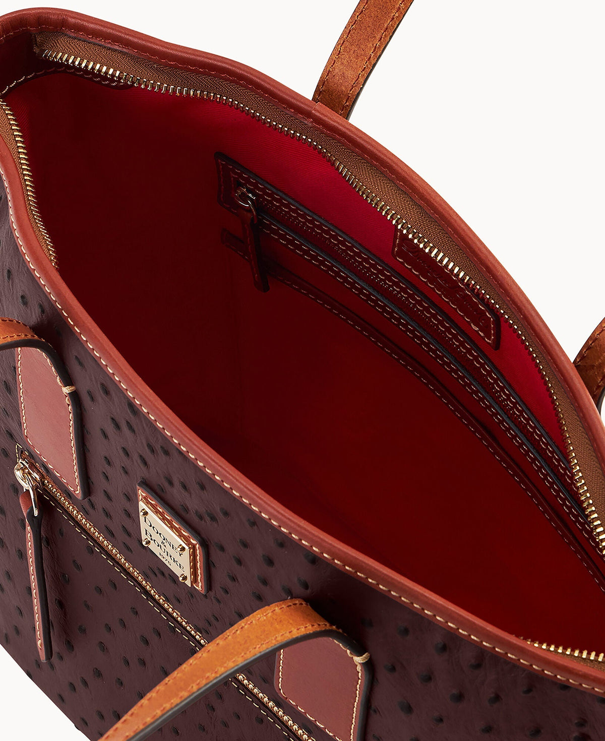 Ostrich Small Tote - Image 15
