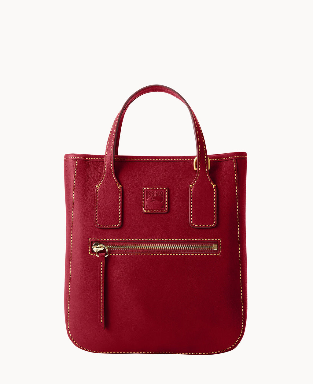Florentine Small Handle Tote - Bordeaux