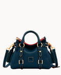 Florentine Micro Satchel - Navy