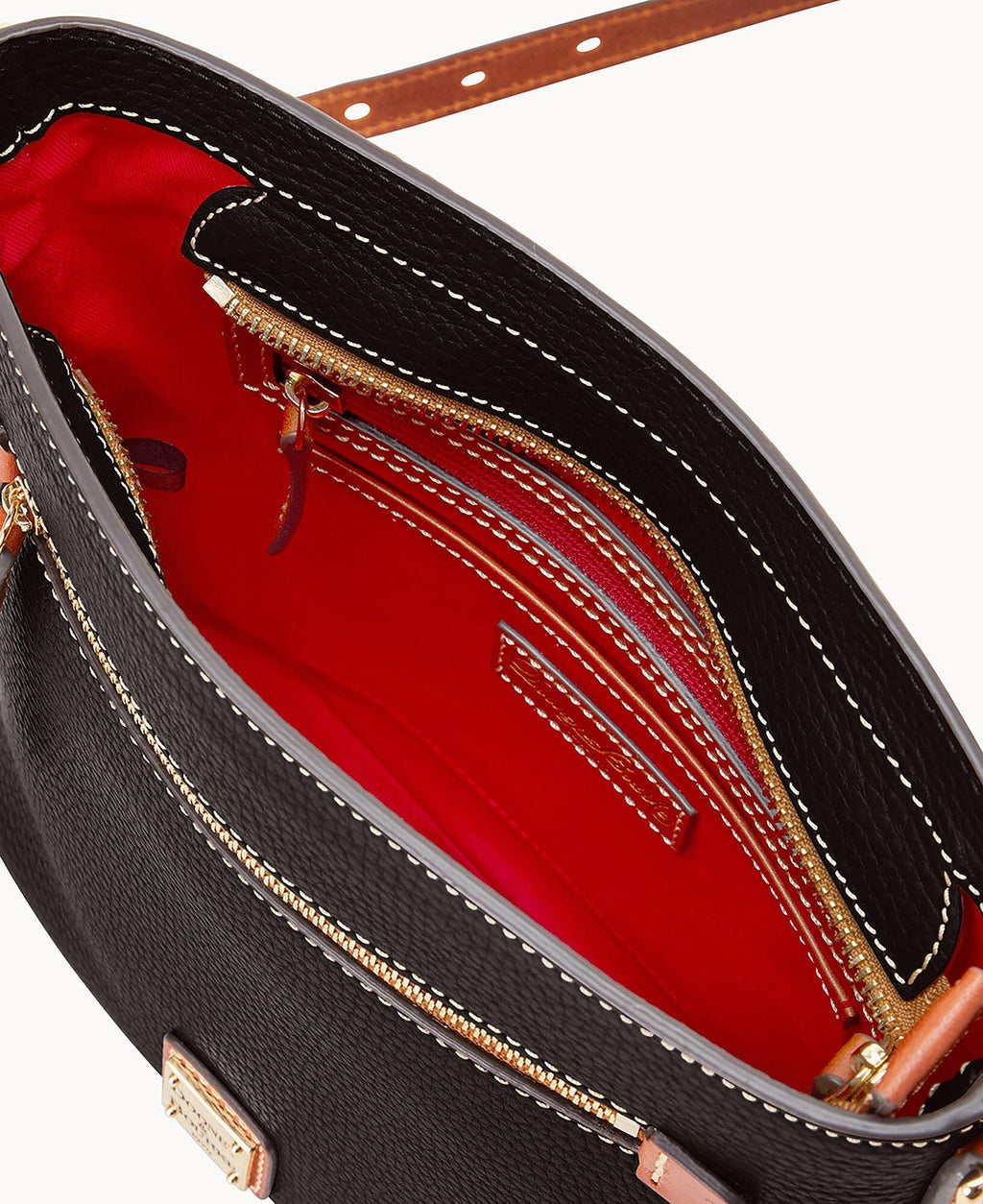 Pebble Grain Zip Crossbody - Image 83