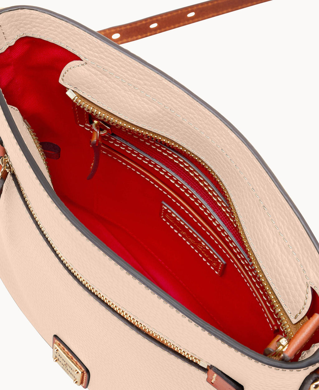 Pebble Grain Zip Crossbody - Image 79