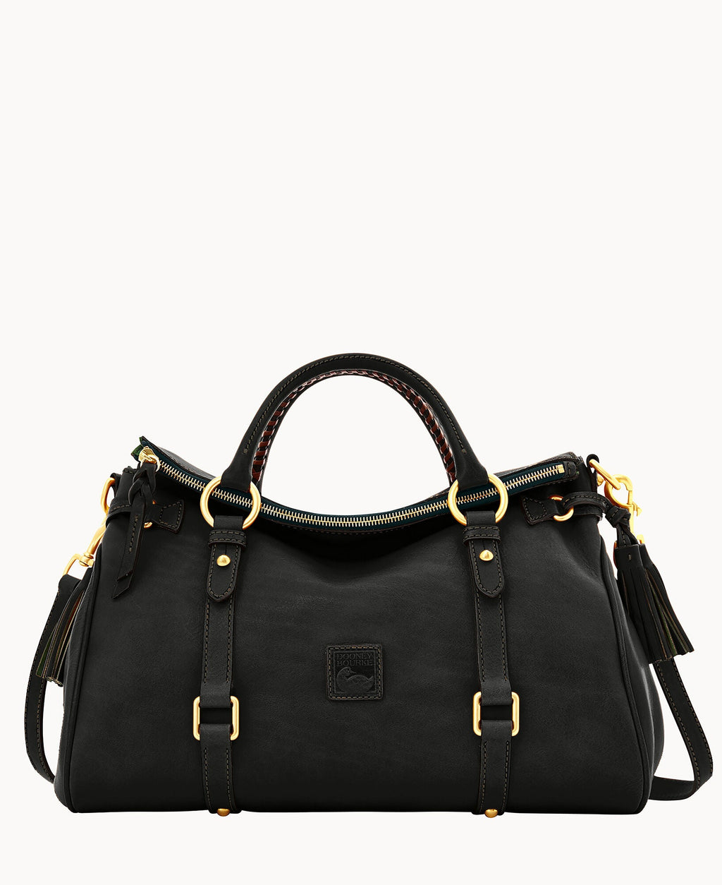 Florentine Large Satchel - Black Black