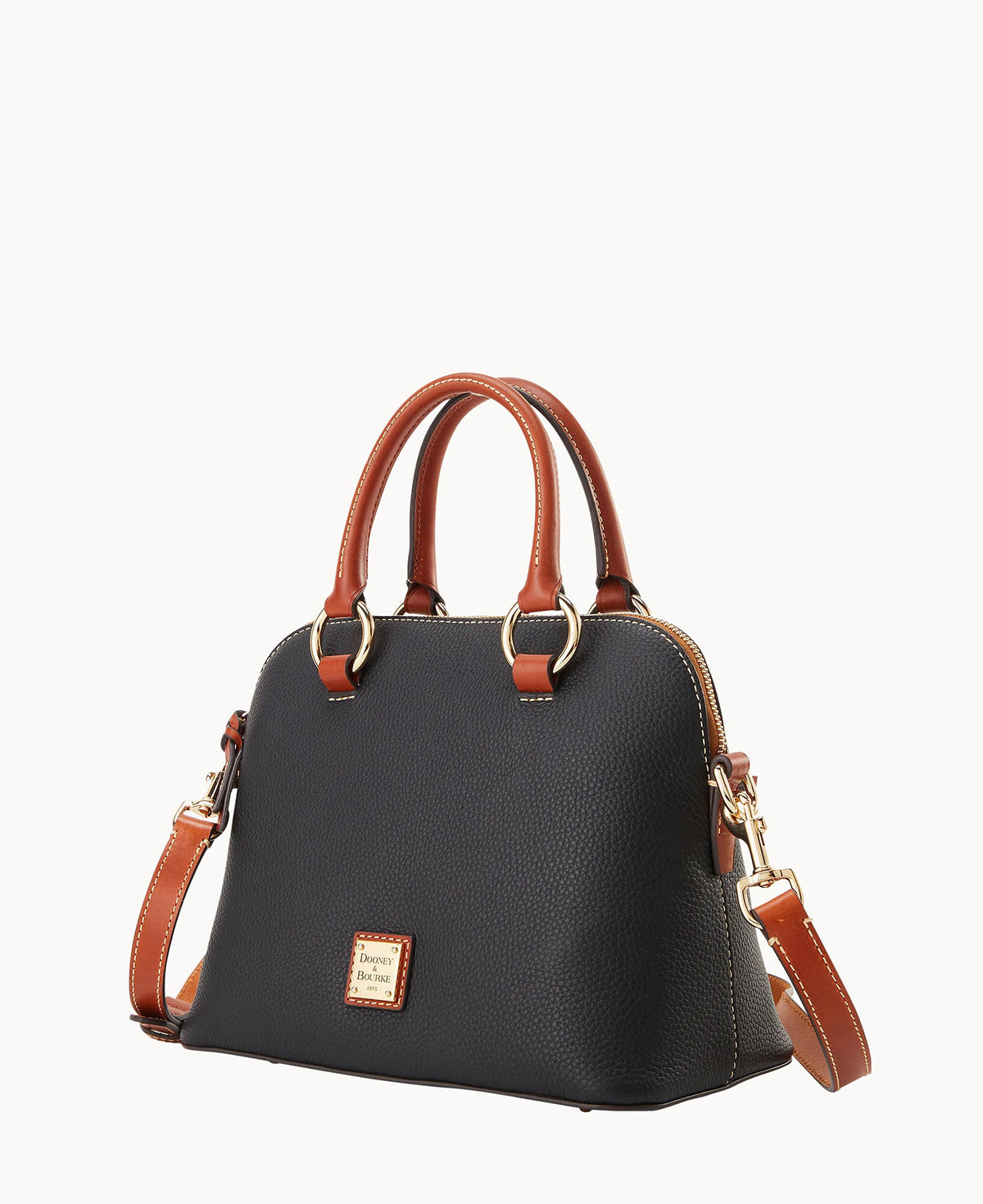 Pebble Grain Domed Satchel - Image 17