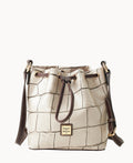 Denison Crossbody Drawstring - Taupe