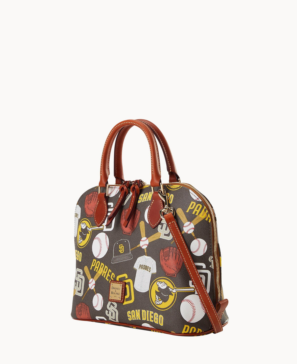 MLB Padres Zip Zip Satchel - Image 2