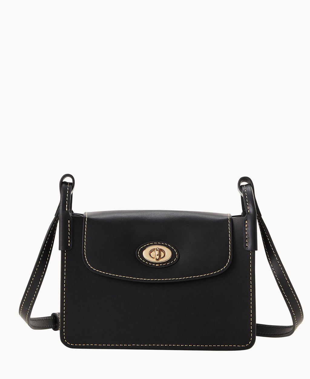 Sweety Leather Pinky Bag - Black
