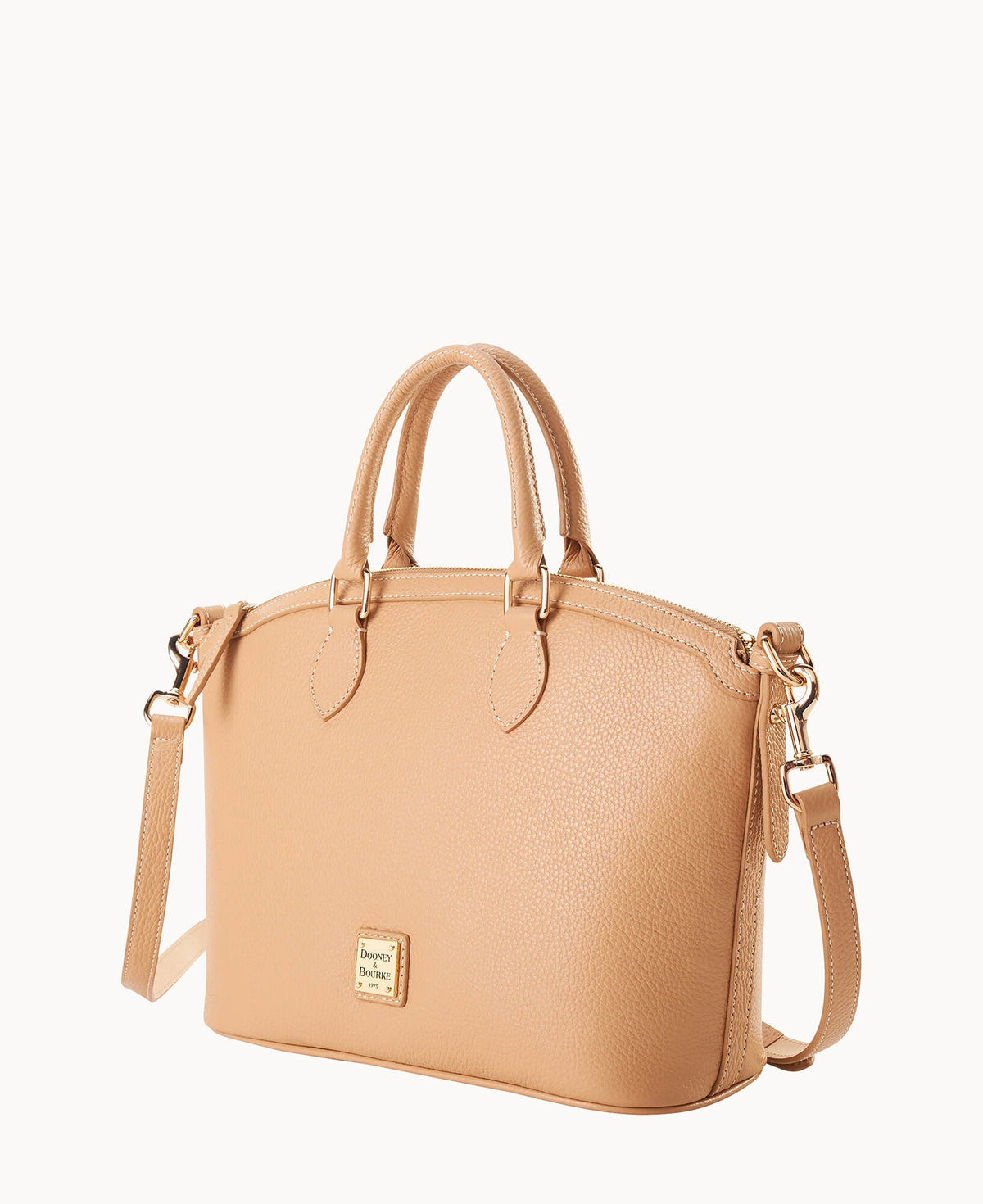Lucca Leather Domed Satchel - Image 62