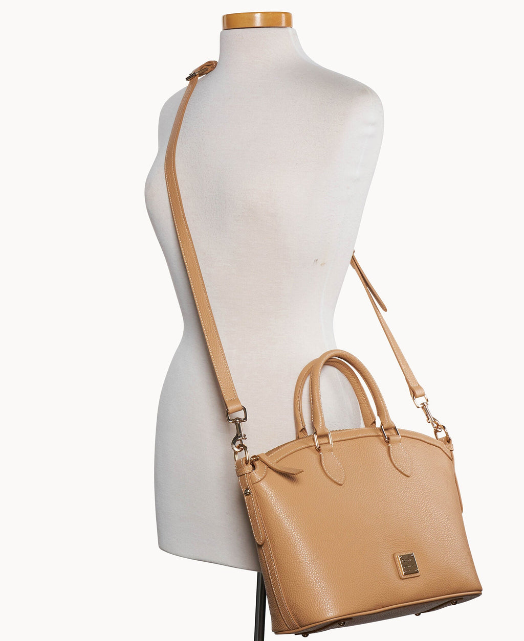 Lucca Leather Domed Satchel - Image 64