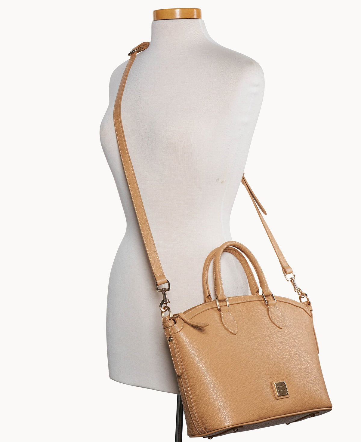 Lucca Leather Domed Satchel - Image 64