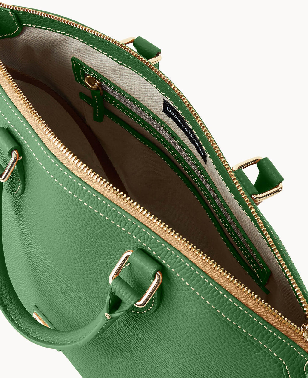 Lucca Leather Domed Satchel - Image 67