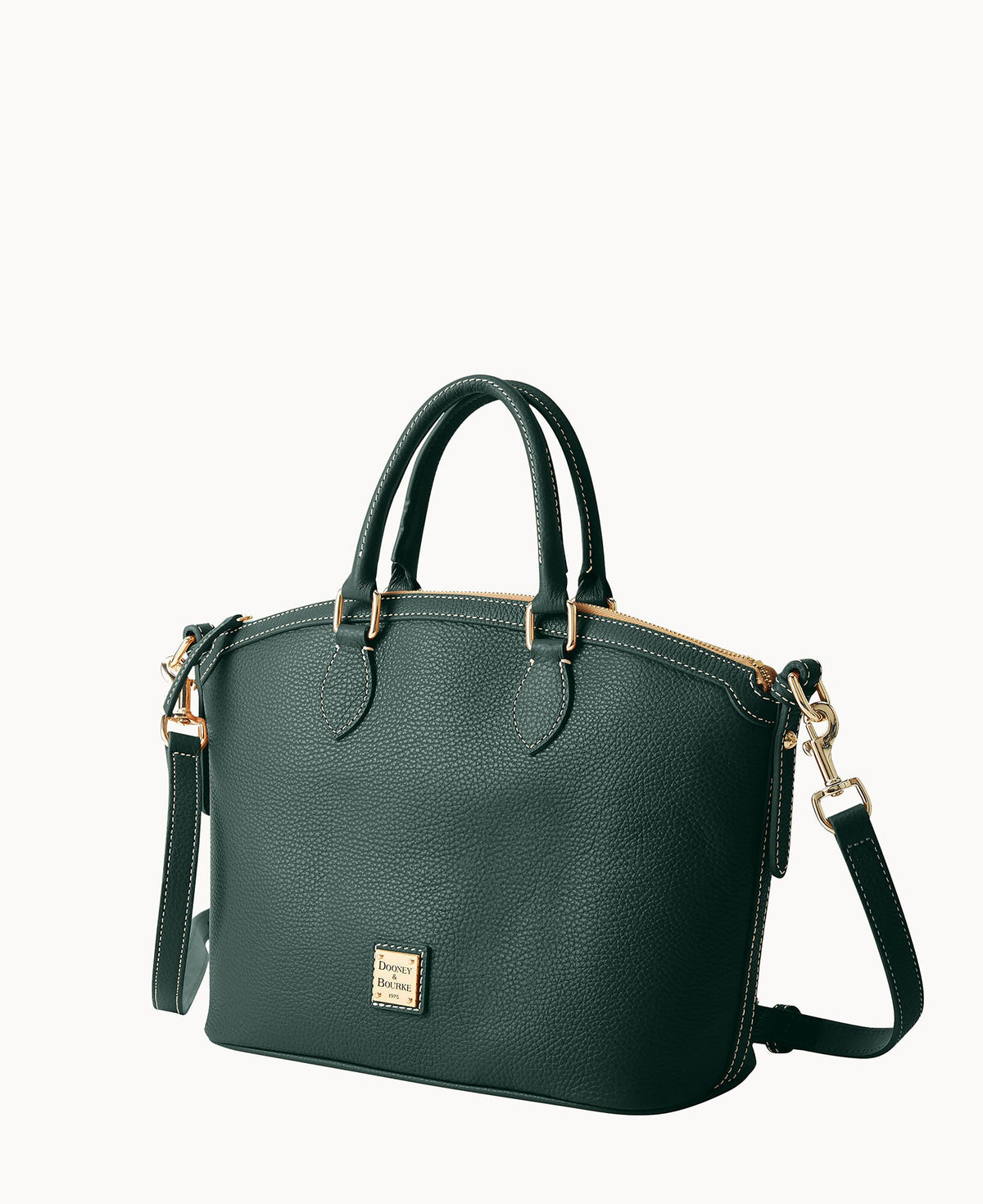Lucca Leather Domed Satchel - Image 30