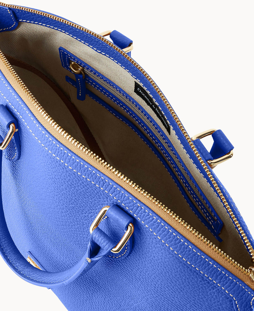 Lucca Leather Domed Satchel - Image 35