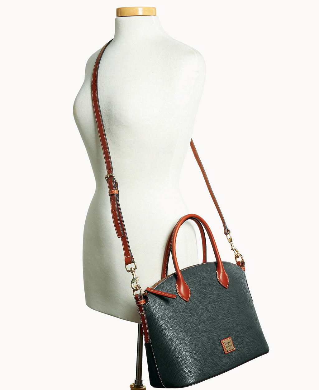 Pebble Grain Domed Satchel - Image 35