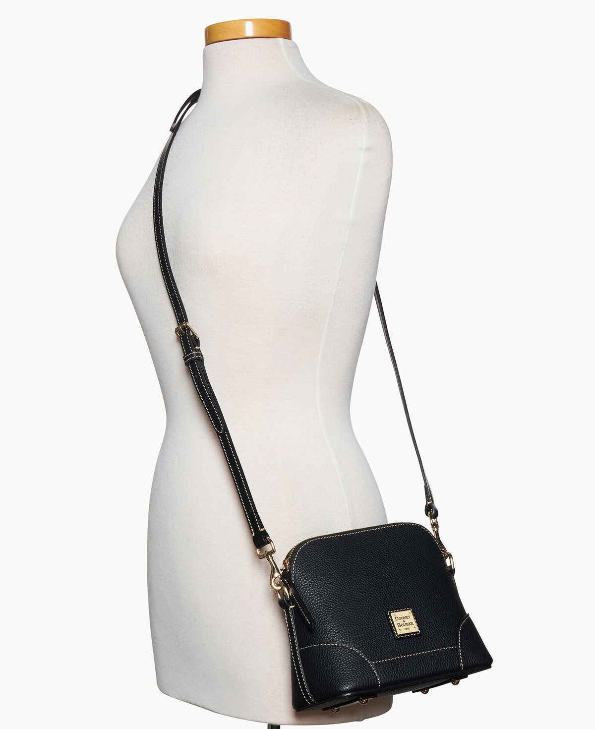 Pebble Grain Small Domed Crossbody - Image 4