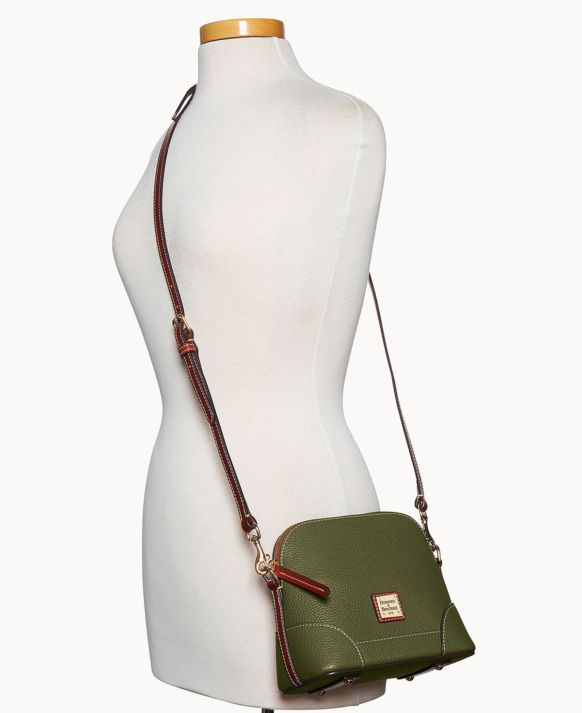 Pebble Grain Small Domed Crossbody - Image 36