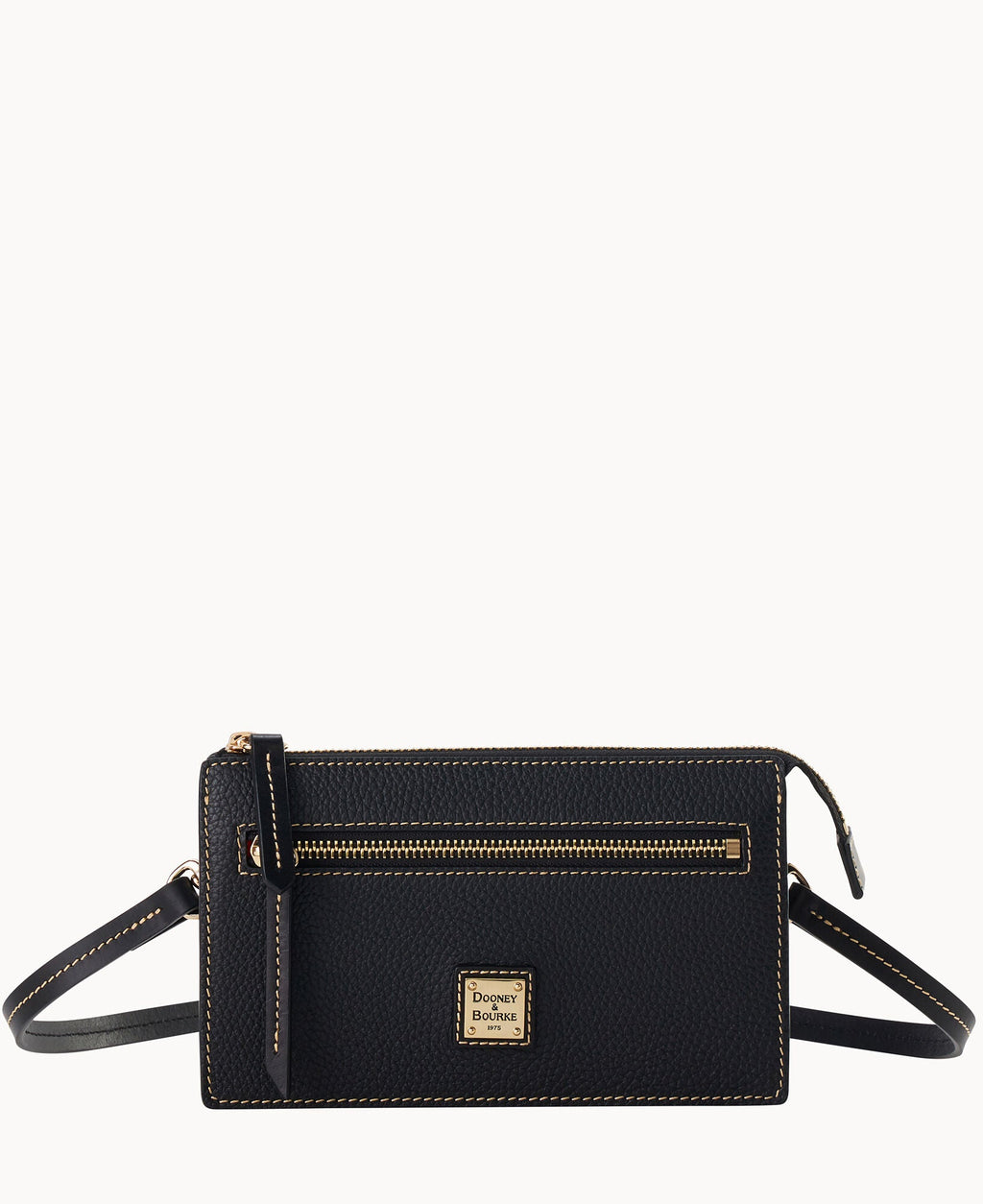 Pebble Grain Multi Zip Crossbody