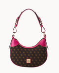 Gretta Hobo - Brown Tmoro Hot Pink