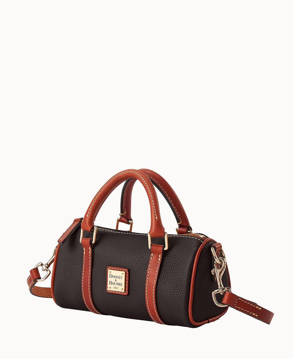 Pebble Grain Crossbody Barrel Satchel 20 - Image 43