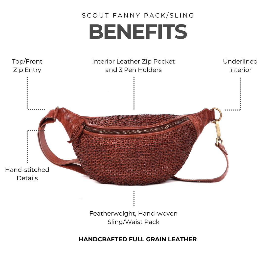 Scout Leather Fanny Pack - Image 5