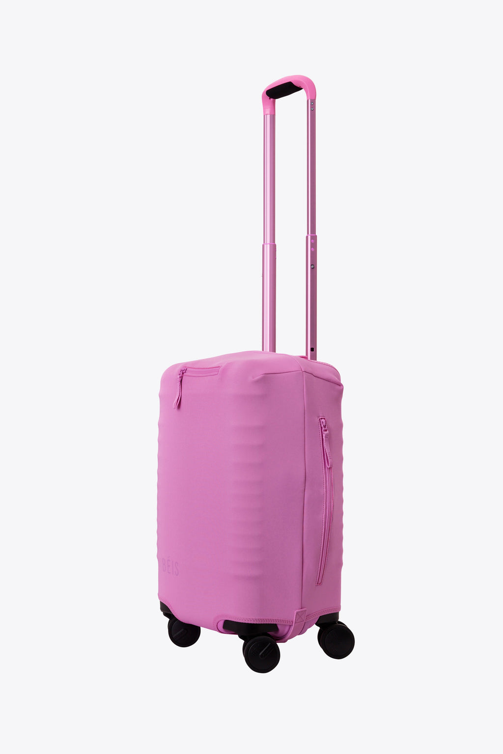 The Small Carry-On Luggage Cover in Berry - Image 2