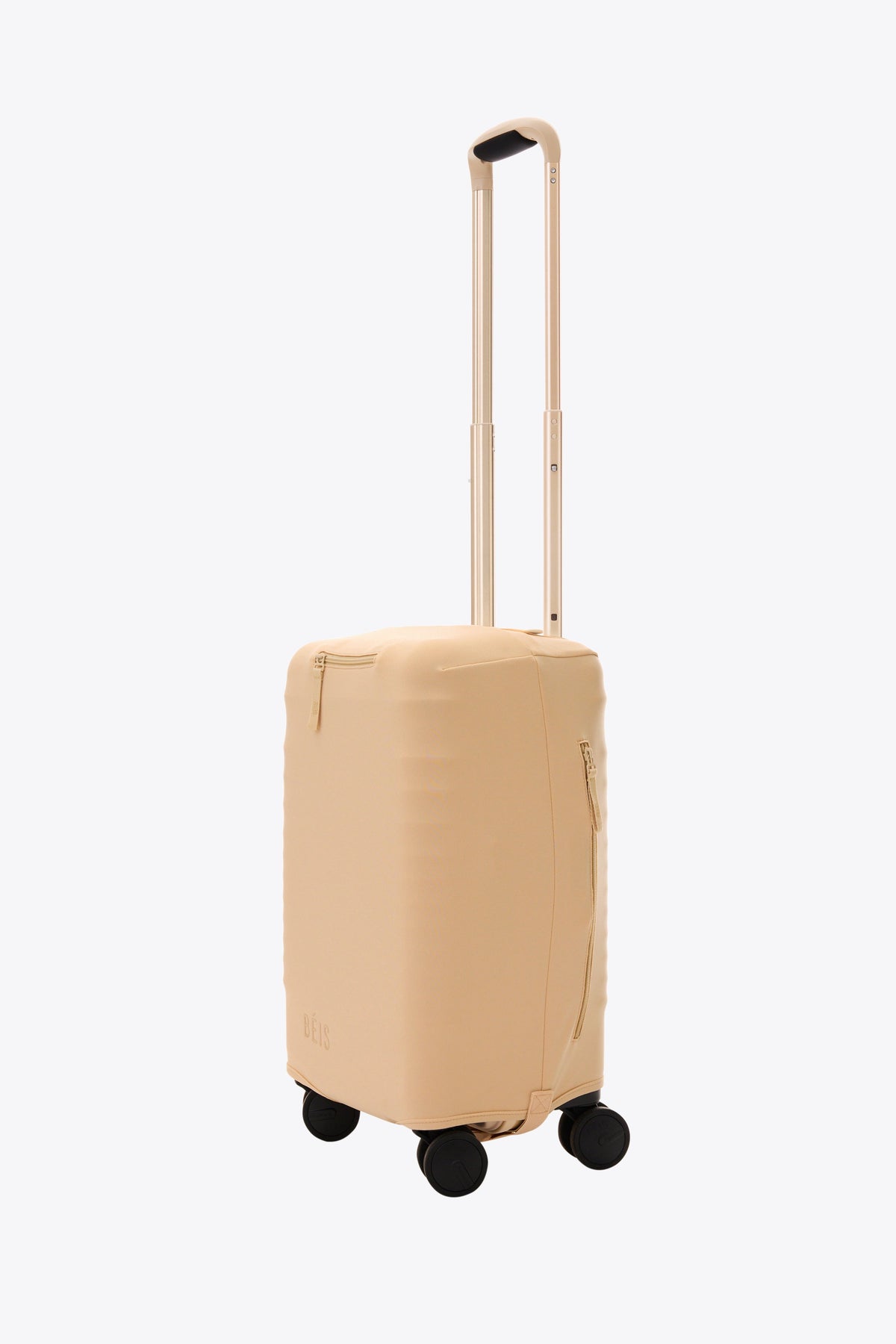 The Small Carry-On Luggage Cover in Beige - Image 3