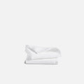Plush Turkish Cotton Washcloths - White