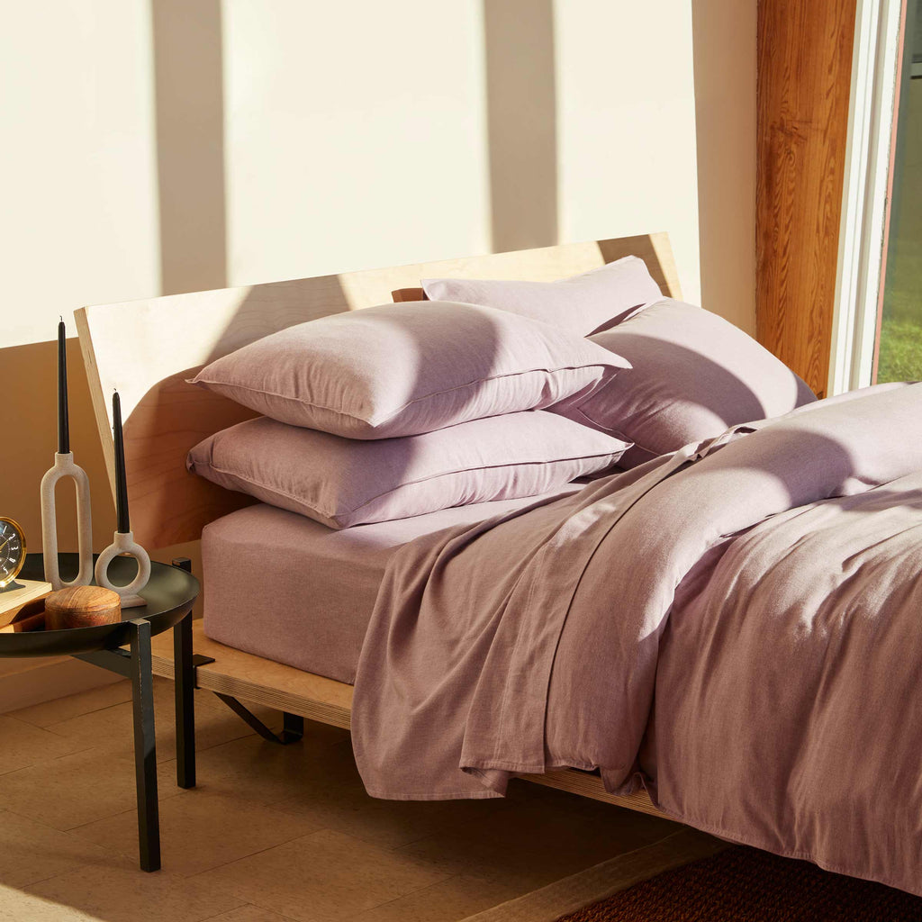 Heathered Cashmere Duvet Cover - Last Call - Image 10