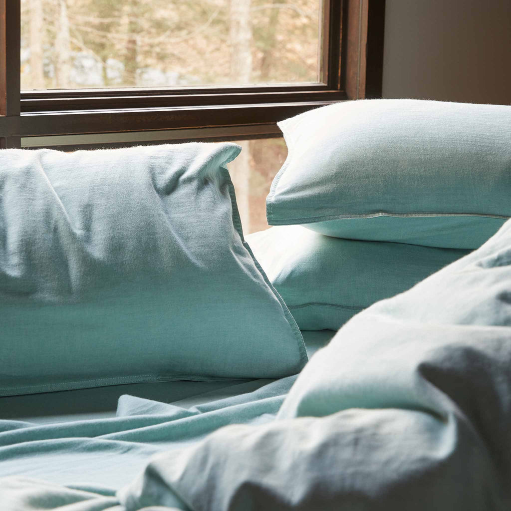 Heathered Cashmere Pillowcase Set - Image 29