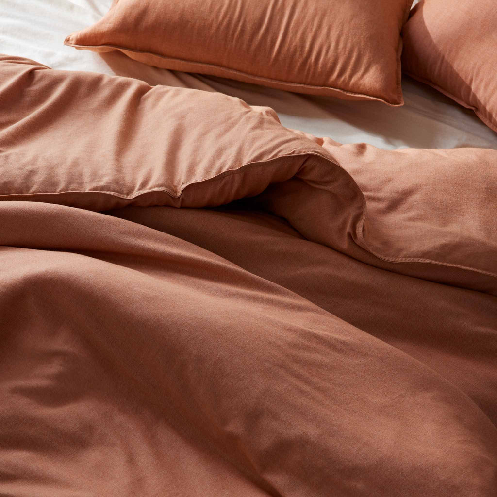 Heathered Cashmere Duvet Cover - Image 34