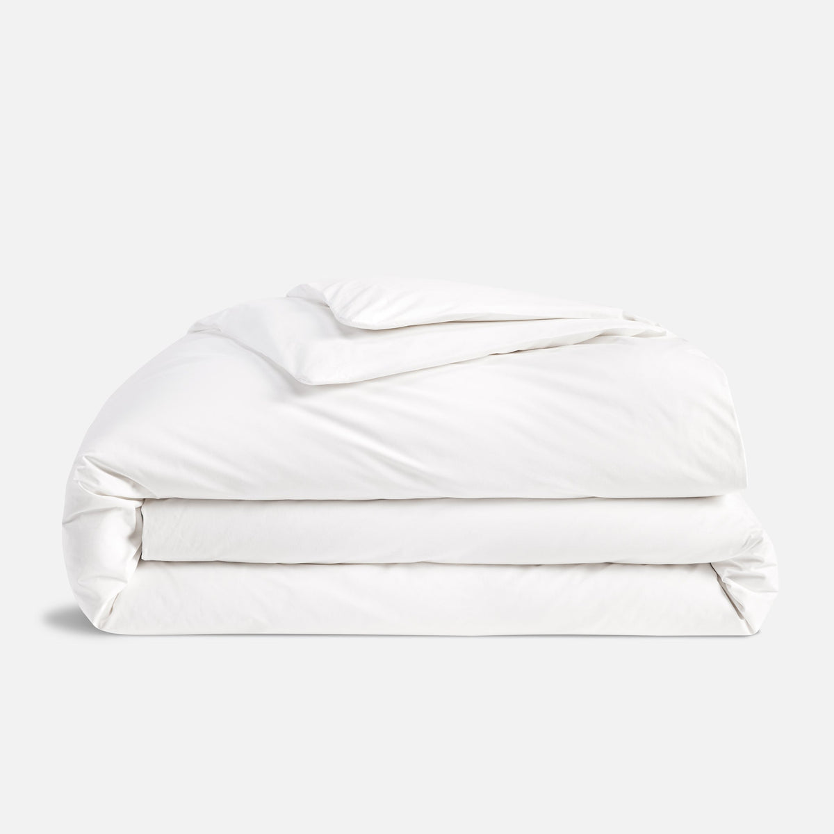 Luxe Sateen Duvet Cover - White