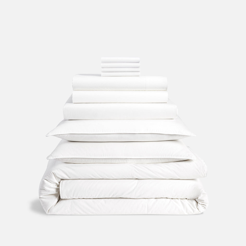 Washed Classic Percale Bedding Move-In Bundle - Image 19
