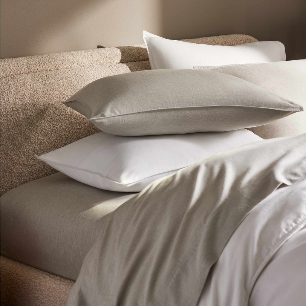 Heathered Cashmere Pillowcase Set - Image 9