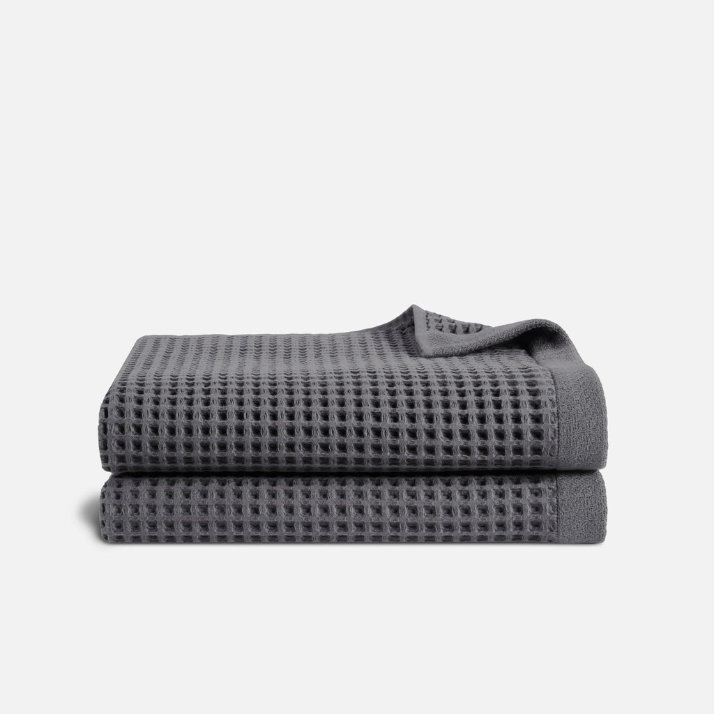 Dreamweave Waffle Bath Sheets Set of 2 - Last Call - Image 8