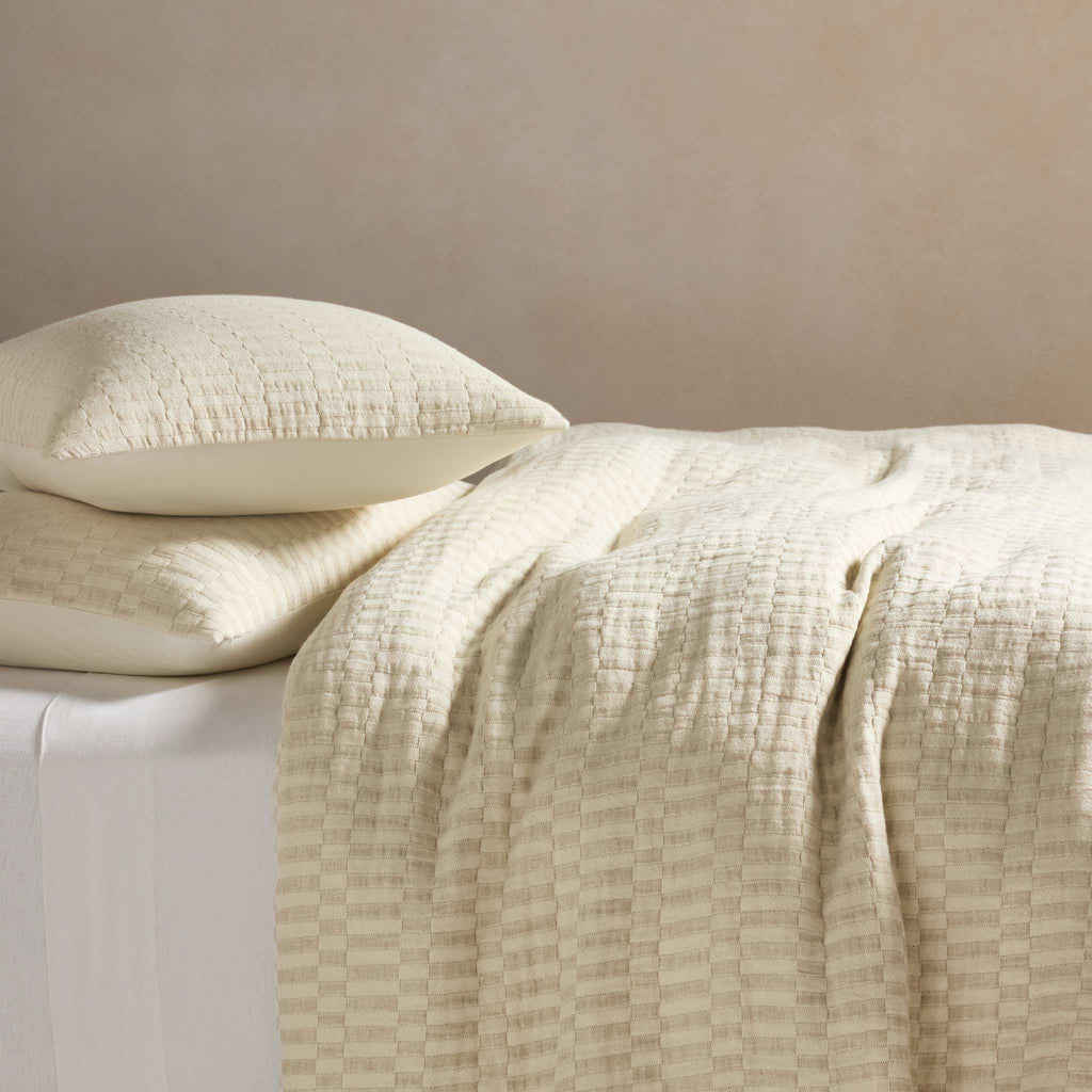 Woven Checkerboard Duvet Cover - Last Call - Image 9