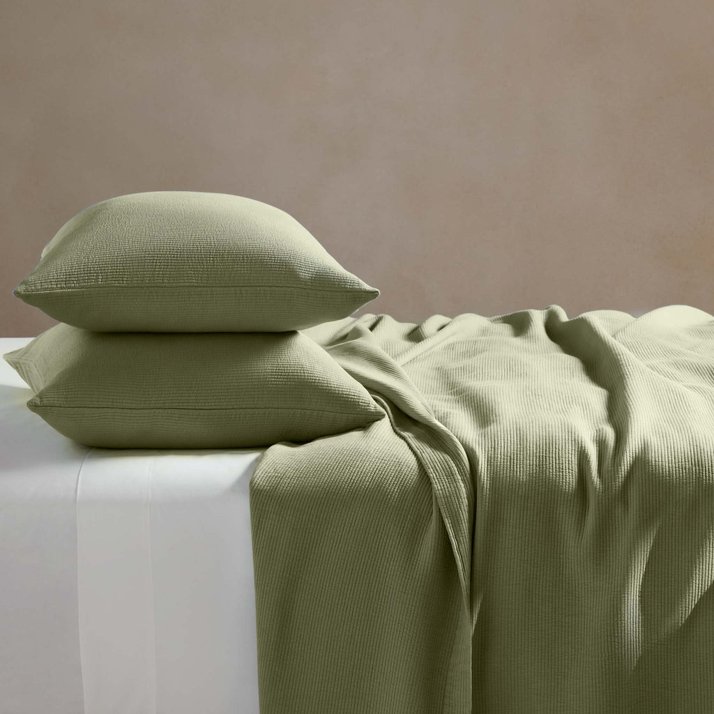 Ribbed Matelasse Sham Set - Last Call - Image 21
