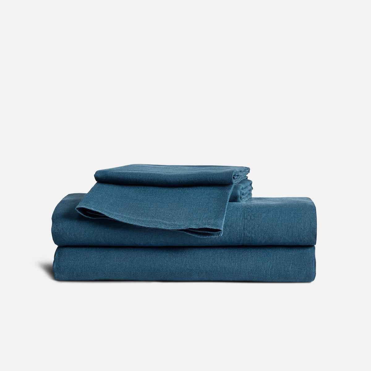 Washed European Linen Core Sheet Set - Last Call - Image 20
