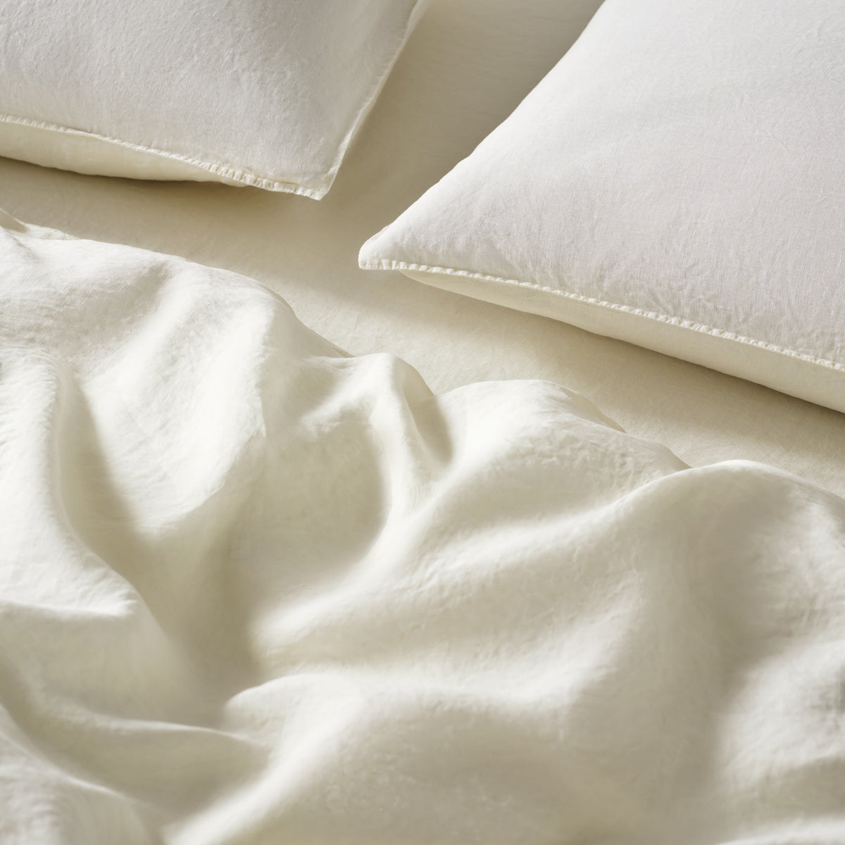 Washed European Linen Core Sheet Set - Last Call - Image 12