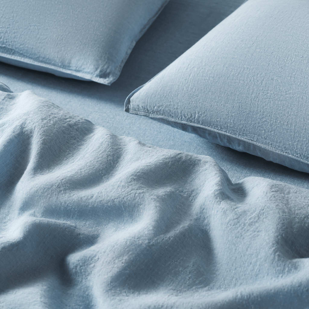 Washed European Linen Duvet Set - Image 70