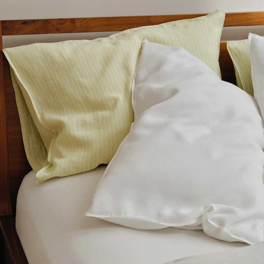Washed European Linen Core Sheet Set - Last Call - Image 40
