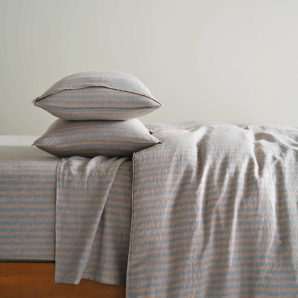 Set of 2 Washed European Linen Core Sheet Set Bundle - Image 91
