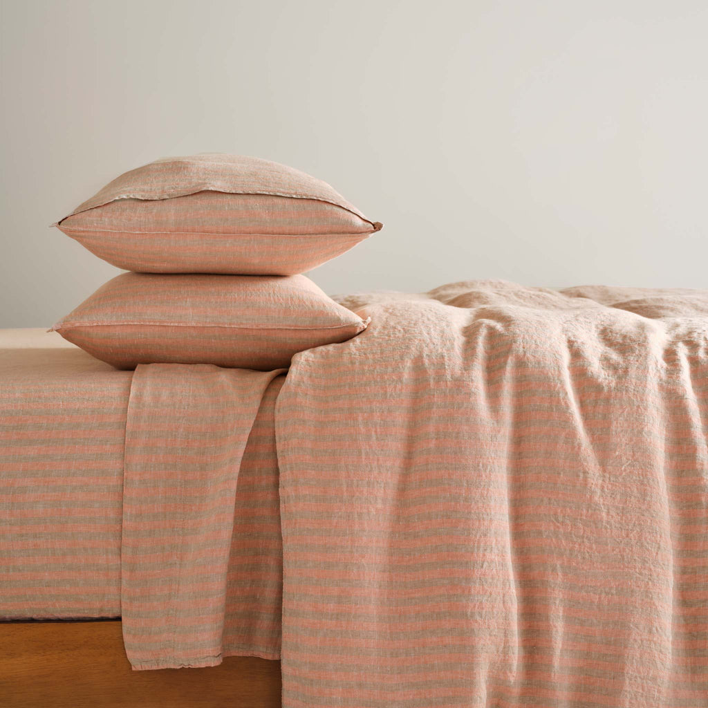 Washed European Linen Duvet Set - Image 100