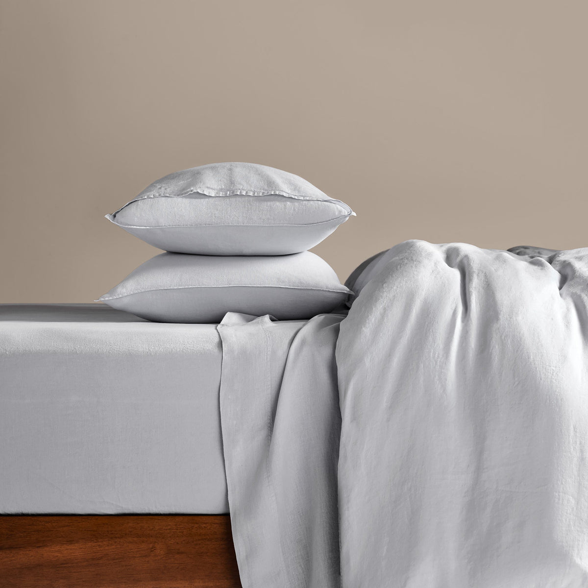 Set of 2 Washed European Linen Core Sheet Set Bundle - Image 79