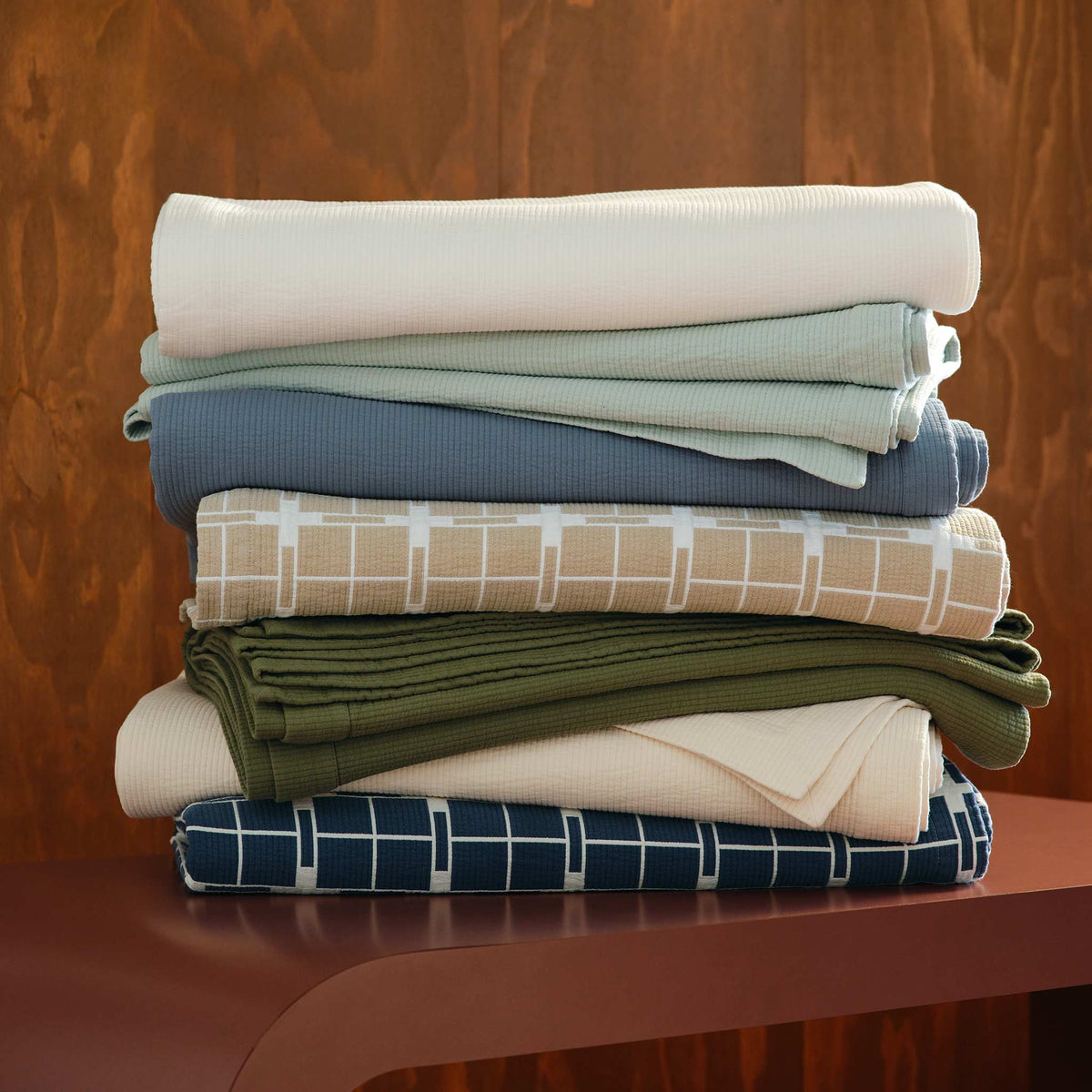 Ribbed Matelasse Quilt - Image 43