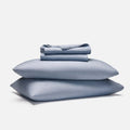 Brushed Flannel Core Sheet Set - Speckled Midnight