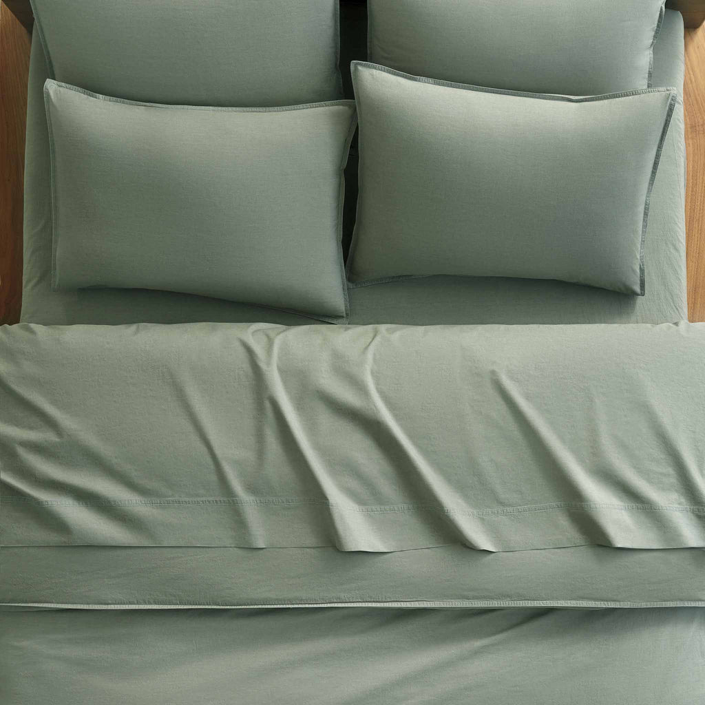 Washed Classic Percale Duvet Cover - Image 39