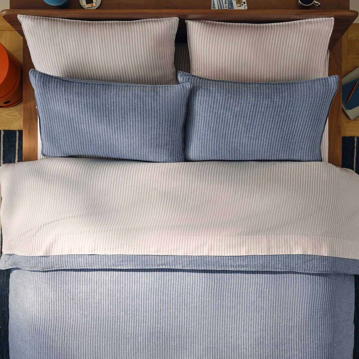 Washed European Linen Pillowcase Set - Image 165