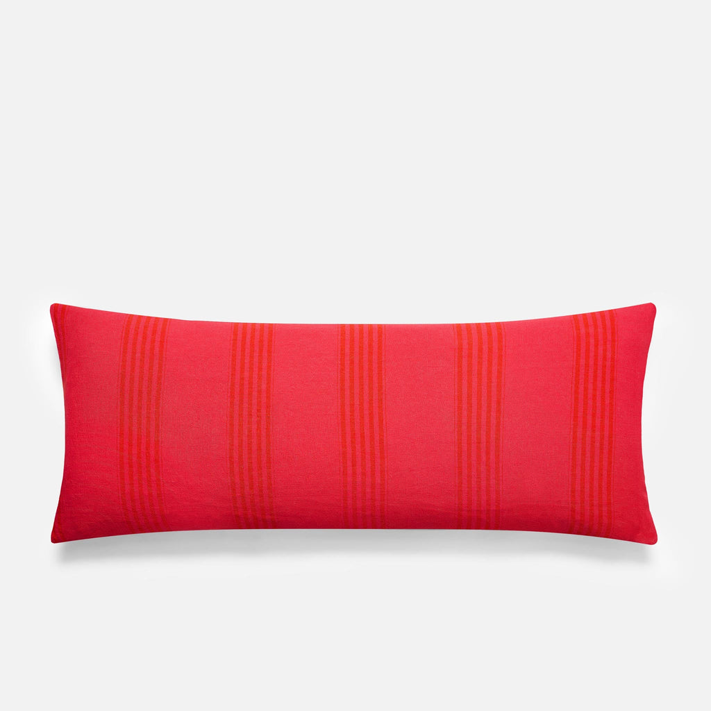 Washed European Linen Lumbar Pillow Cover - Image 30